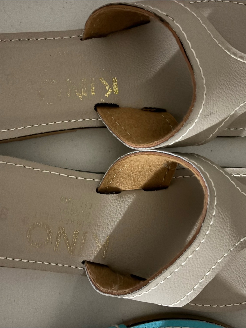 Women's Kino Neutral Beige Slide Sandals